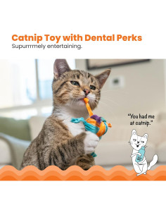 Juguete Dental para Gatos Petstages Montones de Colas 2