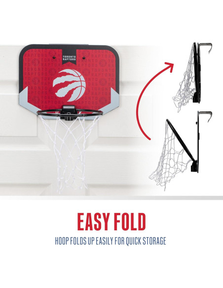 Aro de Baloncesto Mini Franklin Sports NBA Toronto Raptors