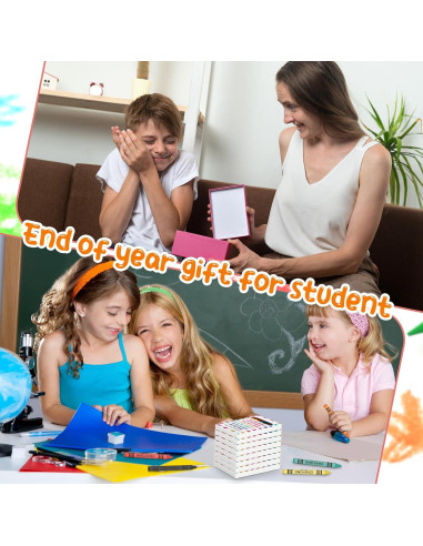 Paquete de 24 Crayones MotiMind 8 Colores para Niños