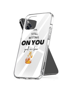 Funda de teléfono TPU Cinna para iPhone y Samsung - Transparente