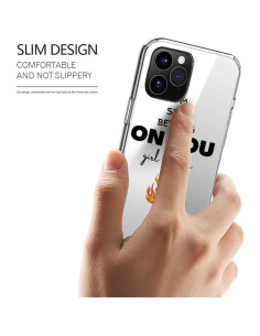 Funda de teléfono TPU Cinna para iPhone y Samsung - Transparente 2