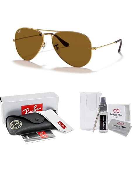 Gafas de sol Ray-Ban RB3025 Aviator Metal Dorado B-15