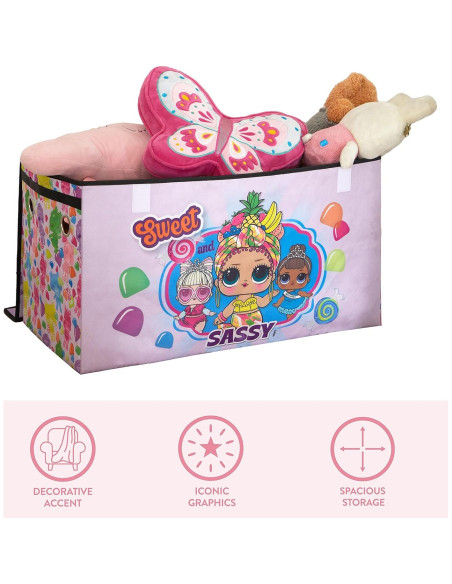 Cofre de Almacenamiento Idea Nuova LOL Surprise 72x40x36 cm