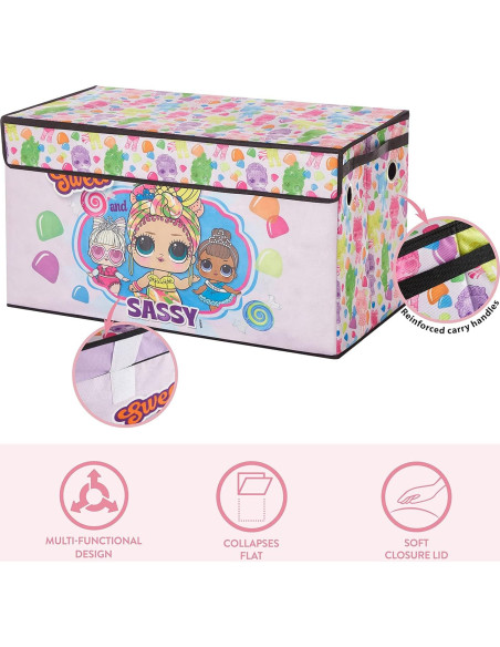 Cofre de Almacenamiento Idea Nuova LOL Surprise 72x40x36 cm