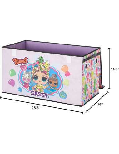 Cofre de Almacenamiento Idea Nuova LOL Surprise 72x40x36 cm