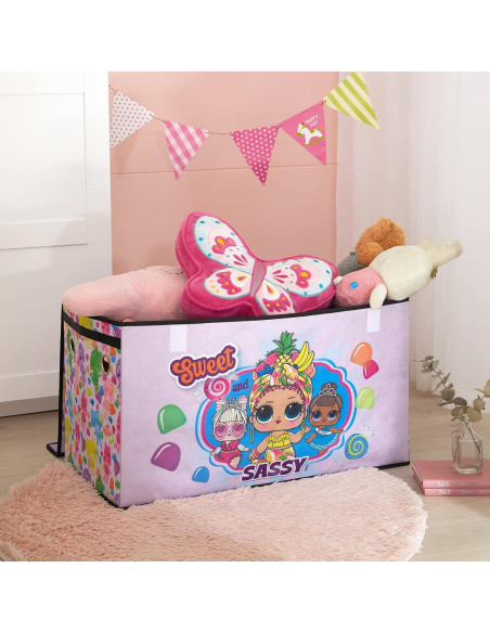 Cofre de Almacenamiento Idea Nuova LOL Surprise 72x40x36 cm