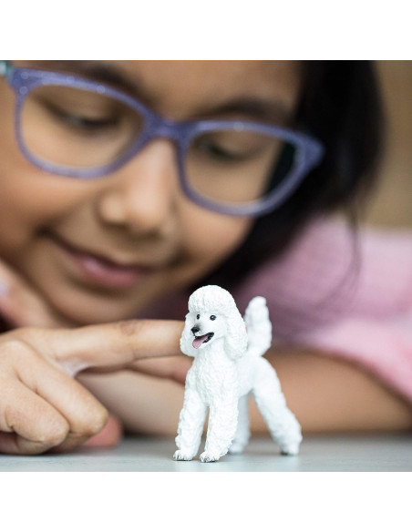 Figura de Poodle Schleich - Juguete Realista para Niños Figura de Poodle Schleich - Juguete Realista para Niños