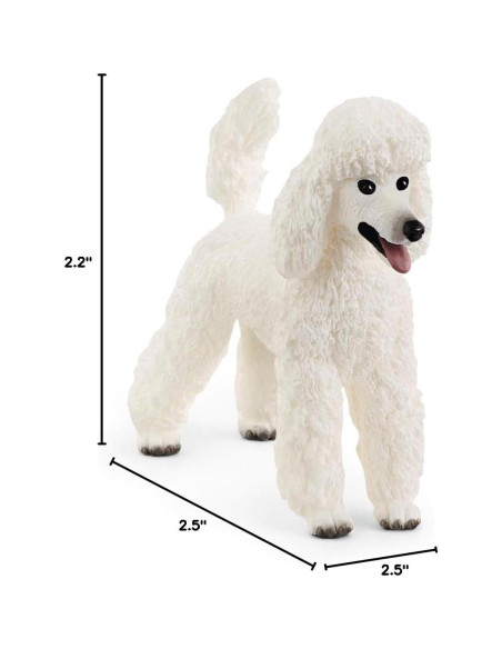 Figura de Poodle Schleich - Juguete Realista para Niños Figura de Poodle Schleich - Juguete Realista para Niños