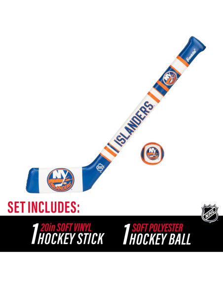 Conjunto Hockey Suave Franklin Sports New York Islanders