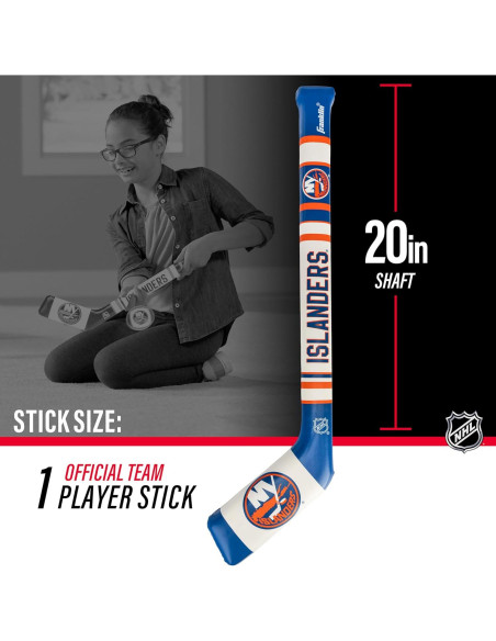 Conjunto Hockey Suave Franklin Sports New York Islanders