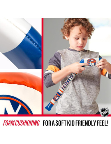 Conjunto Hockey Suave Franklin Sports New York Islanders