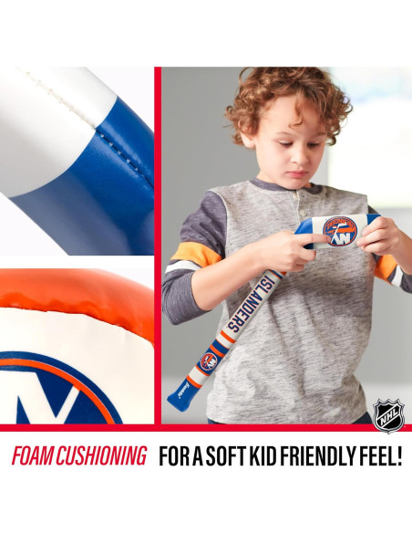 Conjunto Hockey Suave Franklin Sports New York Islanders