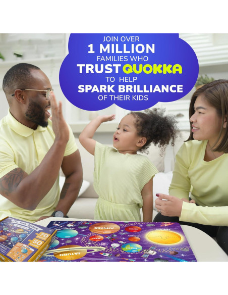 Rompecabezas Gigante QUOKKA Sistema Solar 70 Piezas 60x90 cm Rompecabezas Gigante QUOKKA Sistema Solar 70 Piezas 60x90 cm