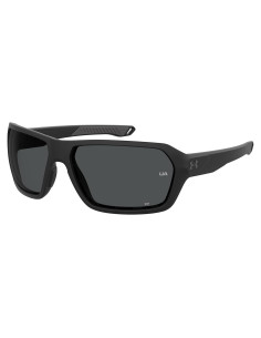 Gafas de sol cuadradas Under Armour UA Recon 64mm negras