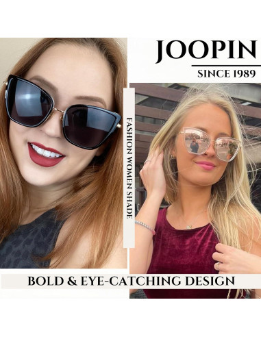 Gafas de sol Joopin estilo ojo de gato UV400 para mujeres