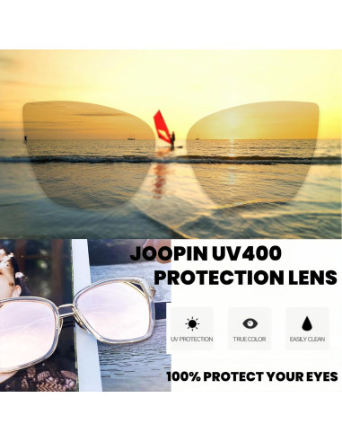 Gafas de sol Joopin estilo ojo de gato UV400 para mujeres