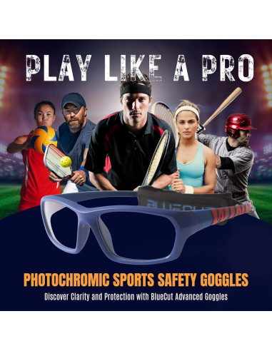 Gafas de Protección Deportiva Blue Cut Fotocromáticas