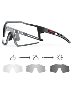 Gafas de Ciclismo KAPVOE K9022 Fotoquímicas UV400