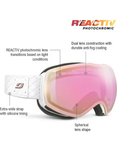 Gafas Julbo Shadow Lentes REACTIV para Esquí y Snowboard 2