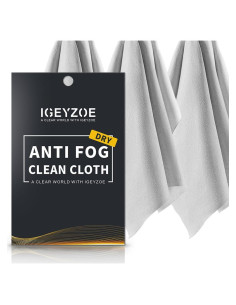 Paquete de 3 Paños Secos Antivaho iGeyzoe Microfibra