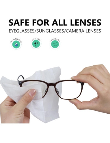 Toallitas de Limpieza iDuster 200 Contenidos para Lentes