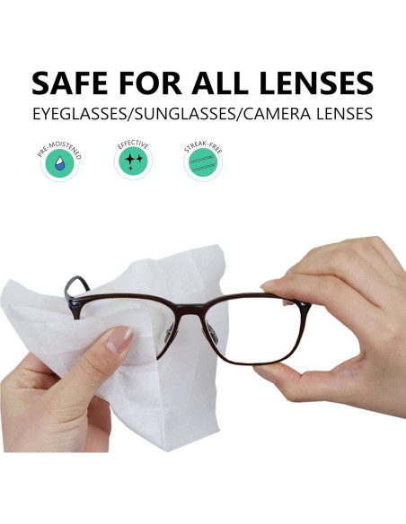 Toallitas de Limpieza iDuster 200 Contenidos para Lentes