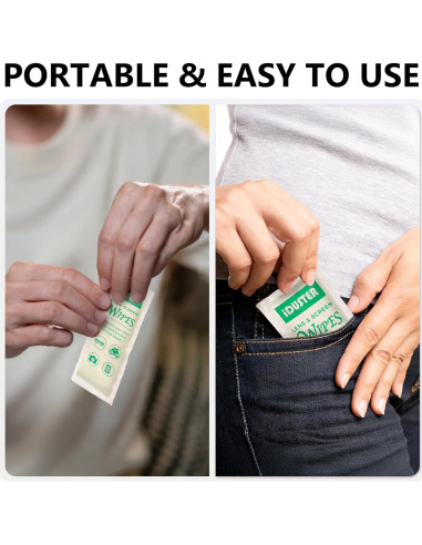 Toallitas de Limpieza iDuster 200 Contenidos para Lentes