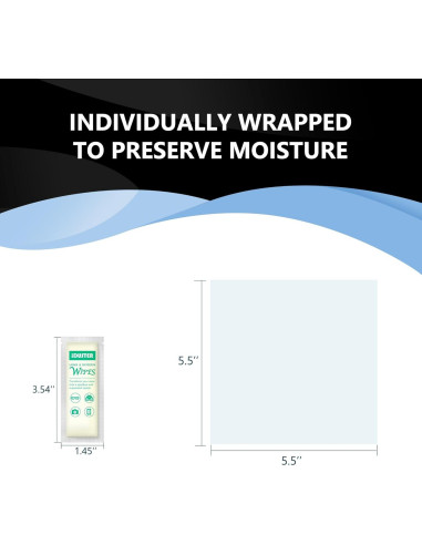 Toallitas de Limpieza iDuster 200 Contenidos para Lentes