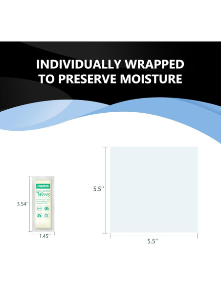 Toallitas de Limpieza iDuster 200 Contenidos para Lentes