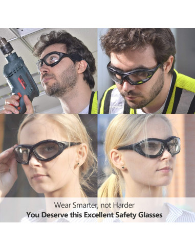 Gafas de Seguridad Anti Niebla SAFEYEAR SG002 Transparentes