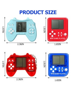 Paquete de 24 llaveros de videojuegos DOEA para niños 2