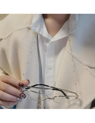 Cadena de Gafas 3 PCS Acero Inoxidable Unisex 73.66 cm