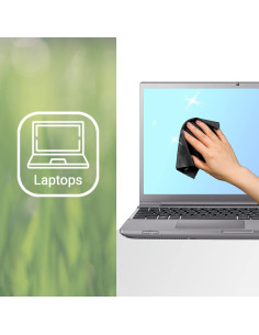 Paquete de 12 Paños de Microfibra Eco-Fused 15x18cm 2