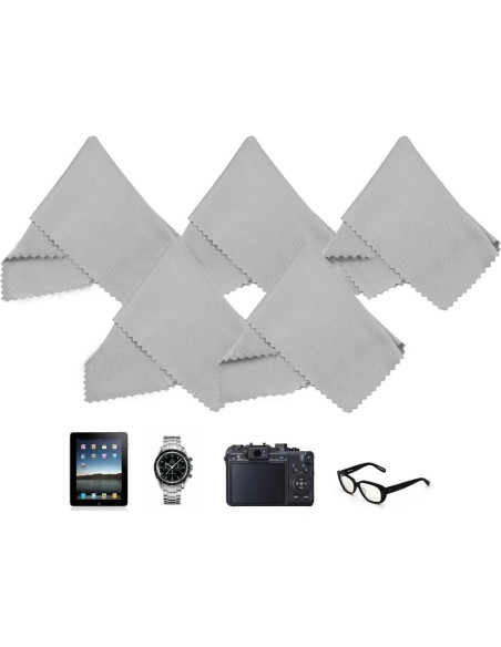 Paquete de 12 Paños de Microfibra Eco-Fused 15x18cm