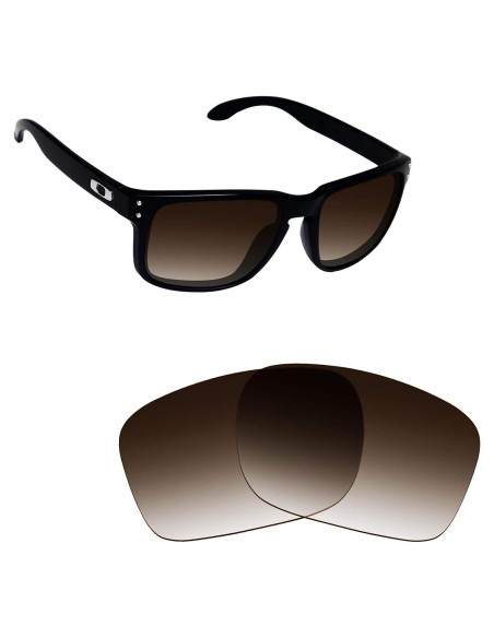 Lentes Polarizados Alphax para Oakley Holbrook - Marrón