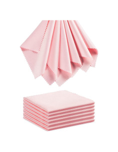 Paño de limpieza de gafas TRIUMPH VISION 12 unidades 13x15 cm Rosa