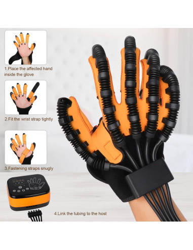 Guantes Robot Rehabilitación ZTGOJ Mano Derecha - L