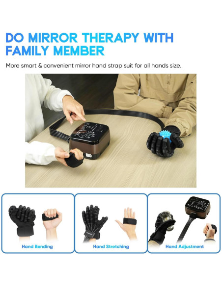 Guantes Robóticos de Rehabilitación KWYBOW XL Mano Izquierda