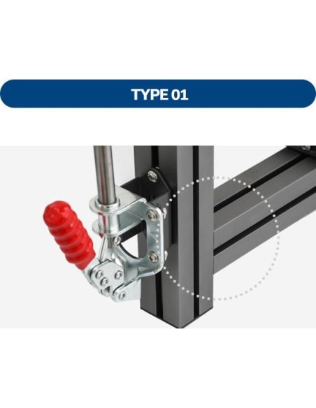Soporte de Escritorio J-PEIN para Joystick y Acelerador HOTAS