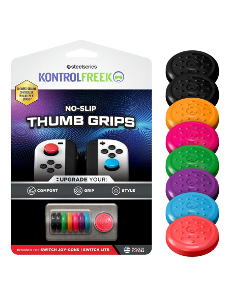 KontrolFreek No-Slip Thumb Grips Joy-Con Nintendo Switch 8-Pack