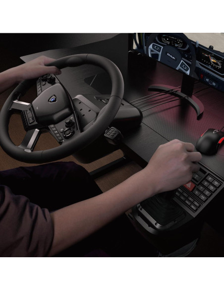 Sistema de Control de Camiones HORI para Windows 11/10 con Volante 40 cm