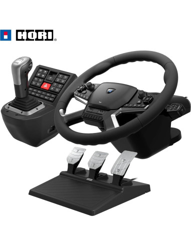 Sistema de Control de Camiones HORI para Windows 11/10 con Volante 40 cm
