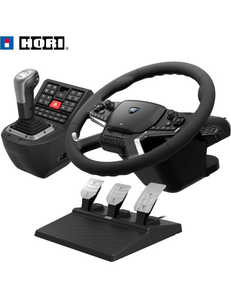 Sistema de Control de Camiones HORI para Windows 11/10 con Volante 40 cm