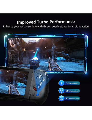 Controlador NexiGo Gripcon HDMI para Nintendo Switch OLED