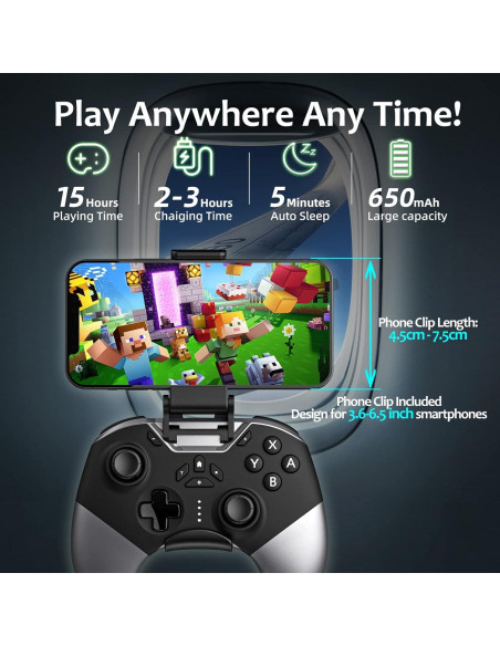 Controladores de Juego Inalámbricos Aghi para Nintendo Switch