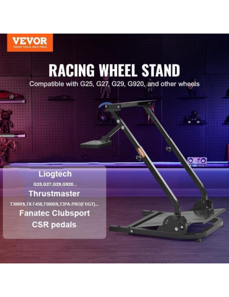 Soporte de Volante VEVOR G920 Ajustable para Simuladores