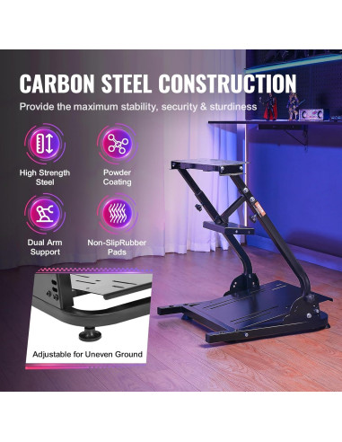Soporte de Volante VEVOR G920 Ajustable para Simuladores
