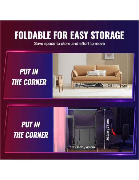 Soporte de Volante VEVOR G920 Ajustable para Simuladores