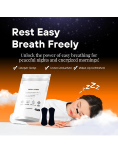 Tiras Nasales Fit Fusion Labs 30 Unidades Alivio Congestión 2