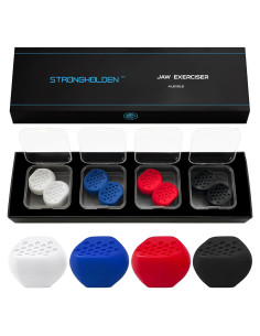 Ejercitador de Mandíbula Strongholden - 4 Niveles de Resistencia